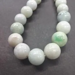 【感謝◎特価50％OFF設定】ミャンマー産 翡翠 10㎜ 19玉 No.3112