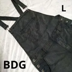BDG（Urban Outfitters）USED加工オーバーオール Lsize