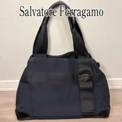 Salvatore Ferragamoヴァラリボン シルバー金具ナイロン バッグのサムネイル