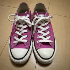 Converse React ピンク スニーカー