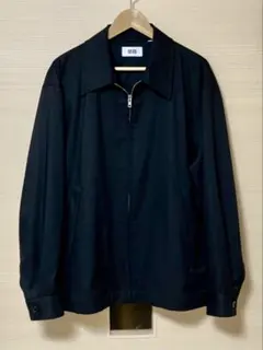 UNIQLO U ジップアップブルゾン L ブラック