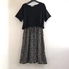 SHOO-LA-RUE ドッキングワンピース Lサイズ