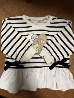 プティマイン×すみっコぐらし トレーナー 90