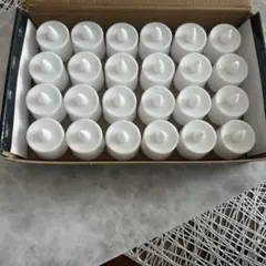 LEDキャンドル 24個セット ゆらぎなし 電池式 結婚式ウェルカムスペース