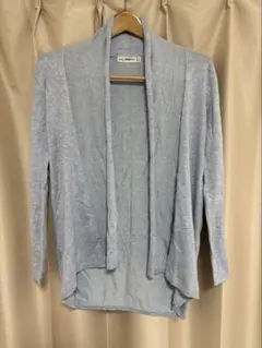 ZARA KNIT ライトブルーカーディガン Sサイズ