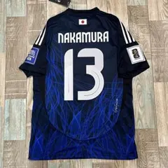 上田綺世 2024 y-3 ホーム オーセンティック 長袖ユニフォーム W杯 炎