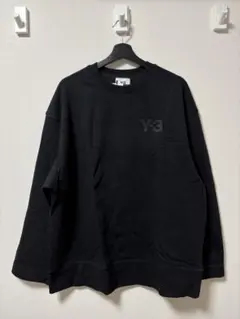 Y-3 ブラック トレーナーL ワイスリー Y-3 Yー3 トレーナー JD9789 FL CREW SWEAT（BLACK