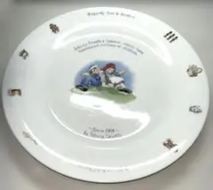 Raggedyアン&アンディ&寛斎fine china&花柄大皿3枚セット