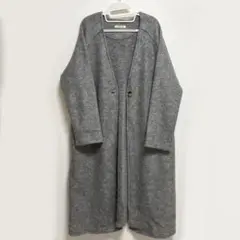 クラウドナイン ロング カーディガン グレー Ｍ〜Ｌ