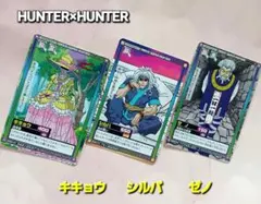 初期 HUNTER×HUNTER【ゾルディック家】ハイパーバトルカードダス 3枚