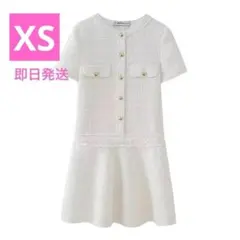 bibiy テクスチャー　ショート　ワンピース　zara gu anuans