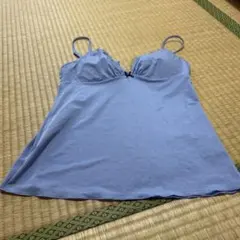 カップ付きキャミソール ブルー