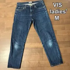 VIS ビス　レディース　デニム　ジーンズ　ジーパン　ブルー　Mのサムネイル