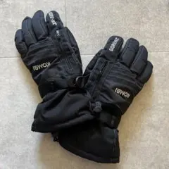 値下【美品】KOMBI GORE-TEX ブラック グローブ　ウィンタースポーツ