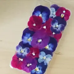 iPhone、Android★押し花ケース★オーダー受付中