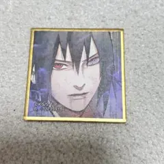 NARUTO ナルト 疾風伝 豆ガシャ色紙 第二弾 うちはサスケ　ガチャ