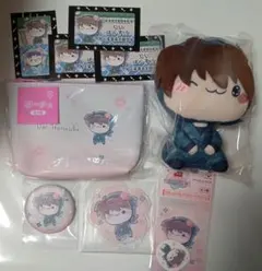 フリューくじ 忍たま乱太郎 ふんわり桜もちぴこの段 土井半助 5点セット