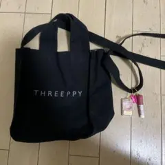 THREEPPY キャンバス ショルダーバッグ ミニトートのサムネイル