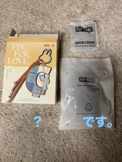 ラブブ　PIN FOR LOVEシリーズ アルファベットチャーム？ポップマート