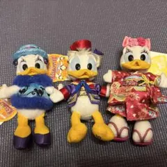 ドナルド、デイジーぬいぐるみ