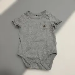 baby GAP 6-12month グレー　ロンパース　半袖