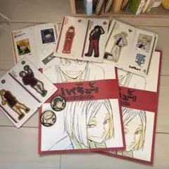 ハイキュー特典　缶バッチ　キャラクターカード