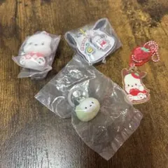 サンリオ　ポチャッコ　ガチャガチャ　食玩　まとめ売り　4点