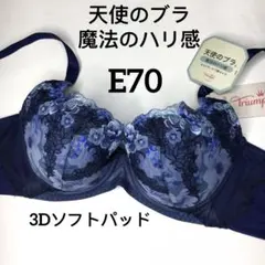 トリンプ天使のブラ魔法のハリ感 3Dソフトパッド 単品E70