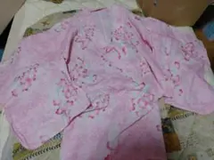 花柄浴衣 + 赤い帯セット