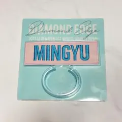ミンギュ　ワッペンバッジ Diamond edge