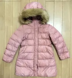 UNIQLO ピンク ダウンコート 130