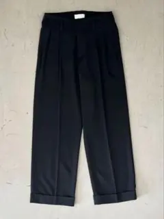 KAIKO カイコー　wide slacks “BLACK”のサムネイル