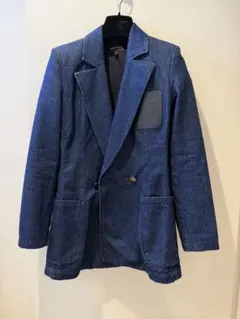 EMPORIO ARMANI デニム テーラードジャケット 38のサムネイル