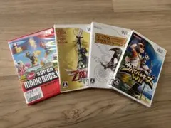 Wii ゲームソフト 4本セット