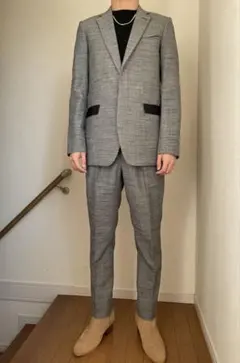 格安 美品 JOHN LAWRENCE SULLIVAN ストライプダブルスーツ - メルカリ
