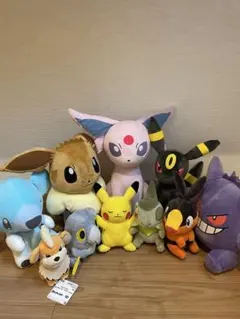 ☆ポケモンぬいぐるみセット☆　まとめ売り　14体 ポケモン ぬいぐるみ 14体セット - メルカリ