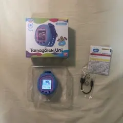 Tamagotchi Uni 青 + おまけ付き BANDAI Tamagotchi Uni Blue Recommended for ages 6 and up