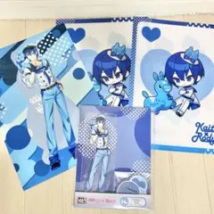 初音ミク×RODY タイトーくじ KAITO セット クリアスタンド ファイル