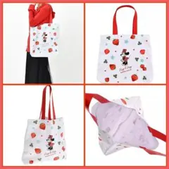 ミニー トートバッグ ストロベリー