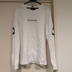HILFIGER ホワイト長袖カットソー