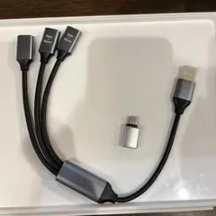 匿名配送❣️USB C から USB アダプタ OTG 充電ケーブル 高速さ充電