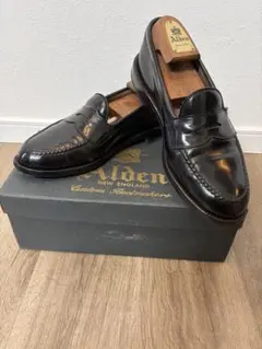 Alden オールデン 987 ブラック　8Dのサムネイル