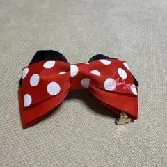 ディズニーグッズ　ミニー　バレッタ　ヘアクリップ