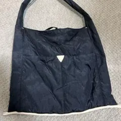 【studio clip】黒いナイロンショルダーバッグ