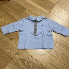 ファミリア　長袖ポロシャツ　80