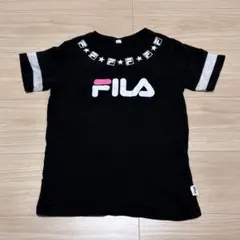 FILA 女の子 トップス 半袖 黒 150のサムネイル