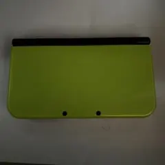 New 3DS LL ライムブラック　メタリックブルー