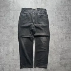 【W38 L32】 ハイチ製 usa levi's ブラック リーバイス 550のサムネイル