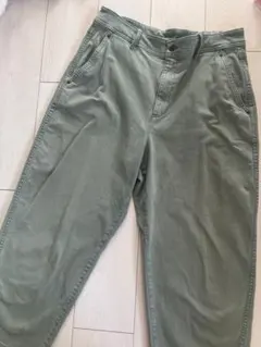 GAP パンツ レディース オリーブグリーン