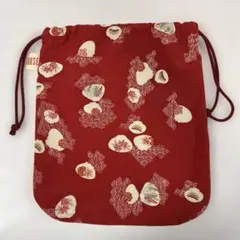 80年代　初期ピンクハウス　ちりめん巾着